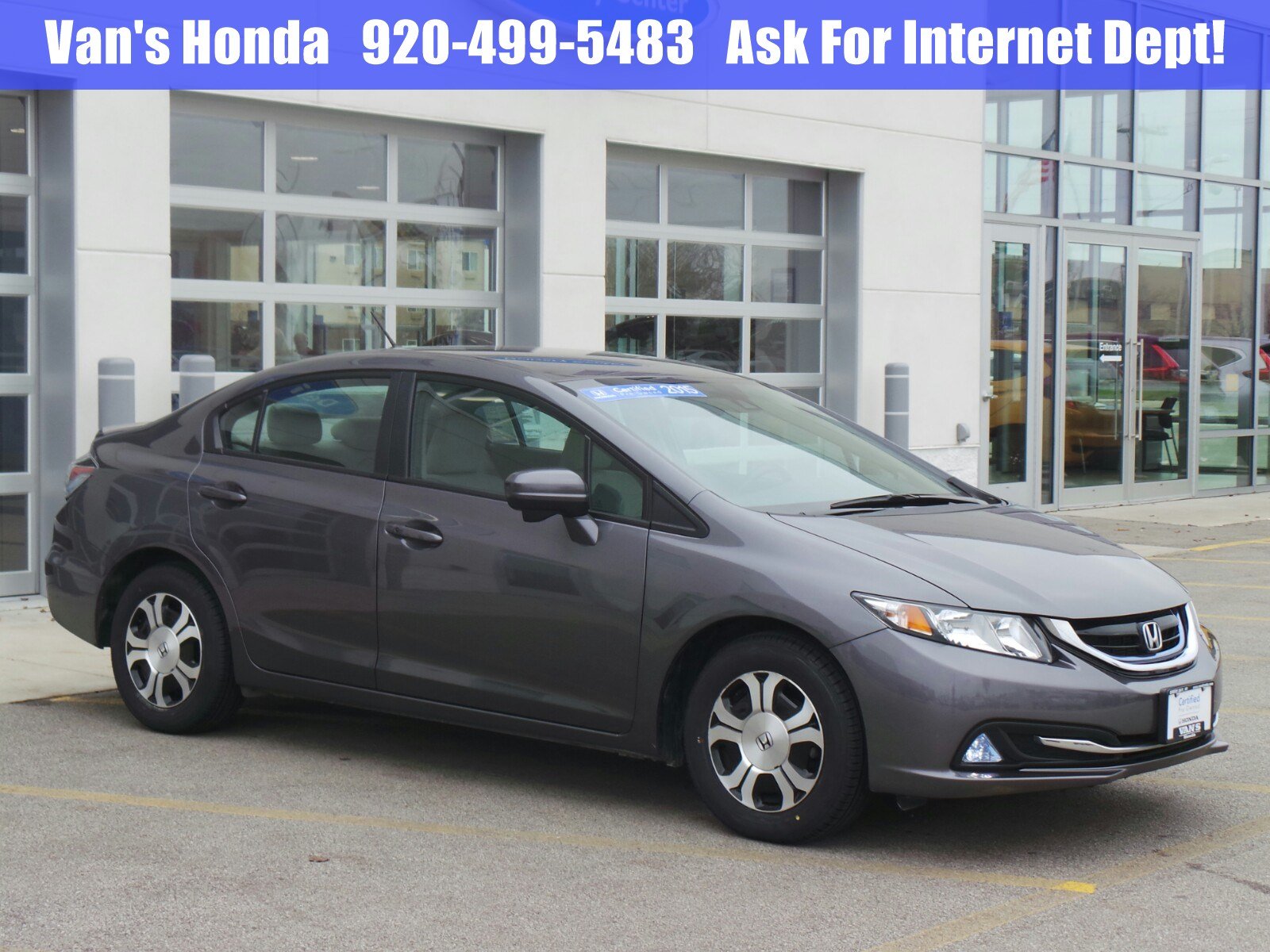 Certified Pre Owned 2017 Honda Civic Hybrid 4dr Car In Oshkosh Certified Pre Owned 2017 Honda Civic Hybrid